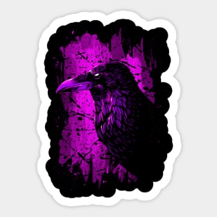 Stain Crow Sticker